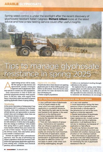 AICC1981's tweet image. At AICC conferences we discuss agronomic matters that are critical to our industry in an independent manner. In the case of glyphosate resistance, the trade media were quick to pick up the #AICC25 conference speakers’ views on the matter.
#Independent #Agronomy
