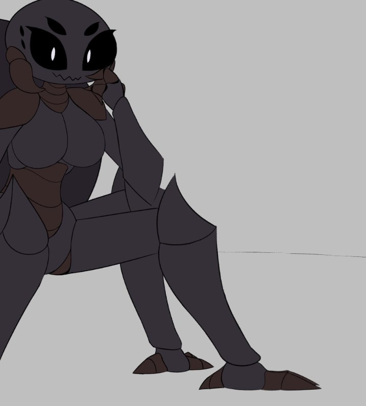 It's Devora the spider!
Is there a reason she's standing over there? Scary...