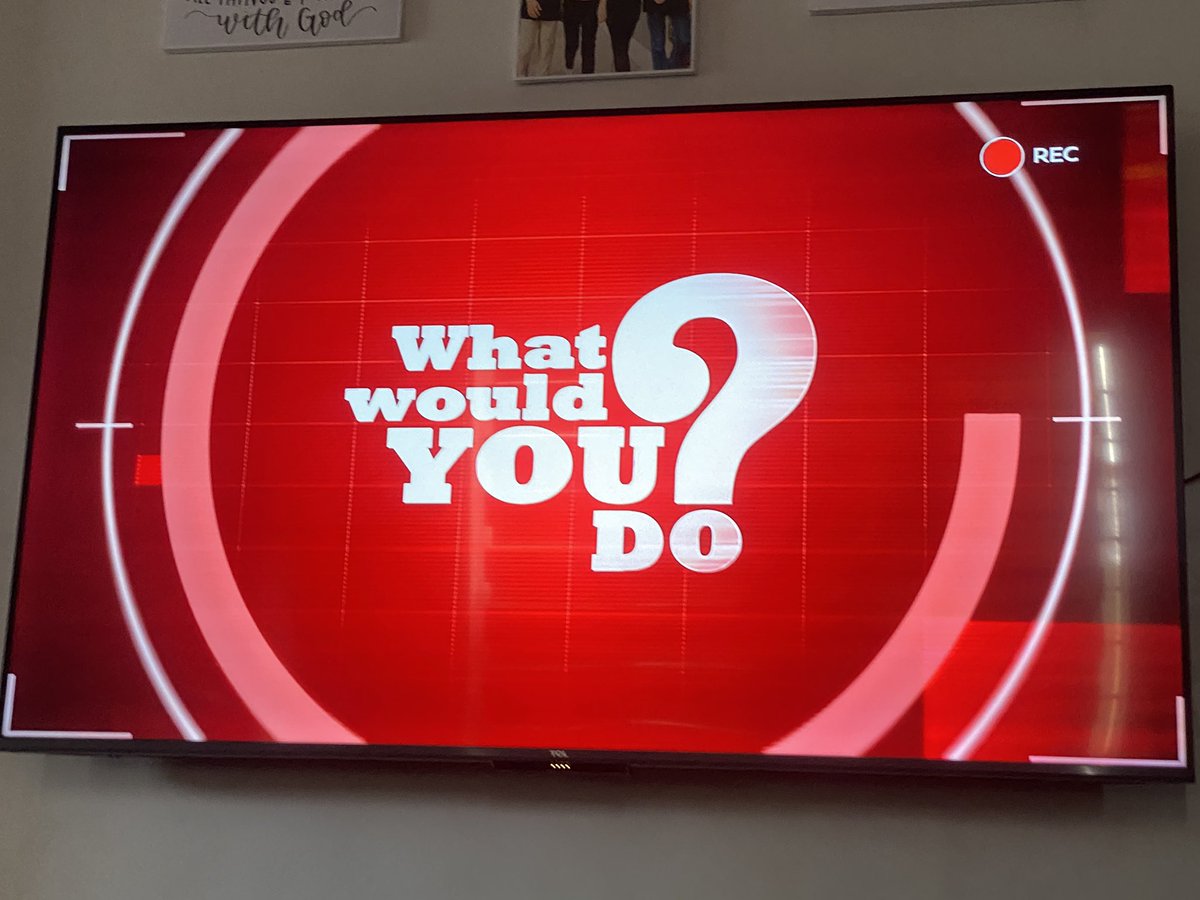babaenguwak's tweet photo. G/MA -- AB/SC/BN

What if iadopt nyo po yung TV Show na "What Would You Do" sa Pinas para hindi puro agawan ng asawa at awayan ng magkakapatid ang iplabas nyo po. Suggestion lang naman. Salamat! HAHAHHA! https://t.co/LkyiNo1osW