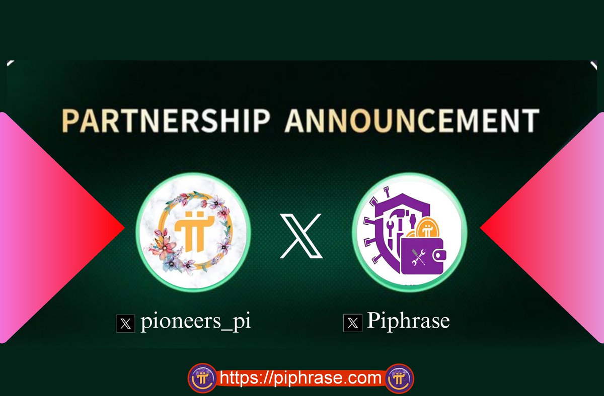 Pioneers π (@pioneers_pi) on Twitter photo 🚀 <a href="/pioneers_pi/">Pioneers π</a> x <a href="/PiPhrase/">PiPhrase.net</a> : Partnership Announcement! 🌍
We are excited to partner with PiPhrase, an innovative, transparent Web3 Pi project that aims to protect Pioneers whose Pi Wallet Keys have been exposed. Especially, if you lose 1, 2, or 3 words in your 24-word Pi Wallet 🚀 <a href="/pioneers_pi/">Pioneers π</a> x <a href="/PiPhrase/">PiPhrase.net</a> : Partnership Announcement! 🌍
We are excited to partner with PiPhrase, an innovative, transparent Web3 Pi project that aims to protect Pioneers whose Pi Wallet Keys have been exposed. Especially, if you lose 1, 2, or 3 words in your 24-word Pi Wallet