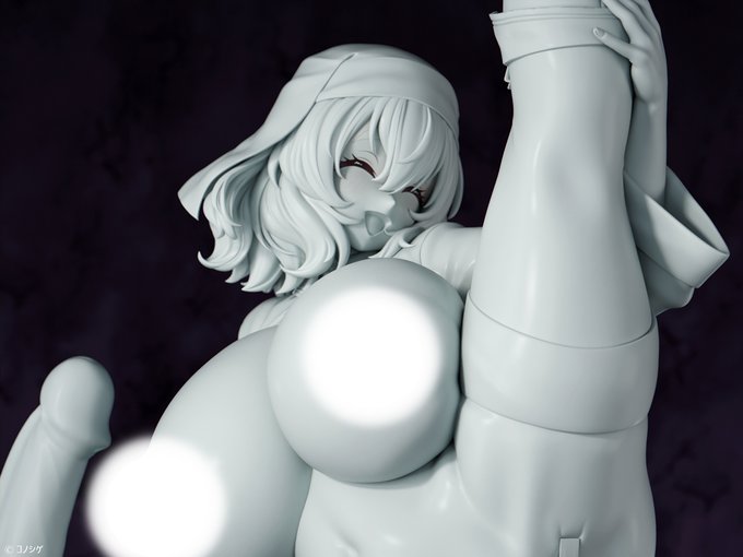 というわけで新人シスター(姉)ちゃんのフィギュアがもうすぐ出るそうですよ。
デカ乳とグバッと開いたあそこがこだわりの肉厚造形となっております。乞うご期待! 