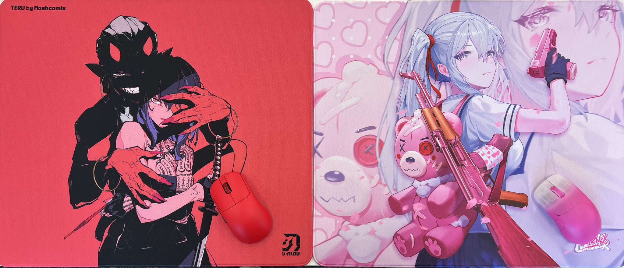 D-GLOWから日本限定デザインのガラス製マウスパッドが登場