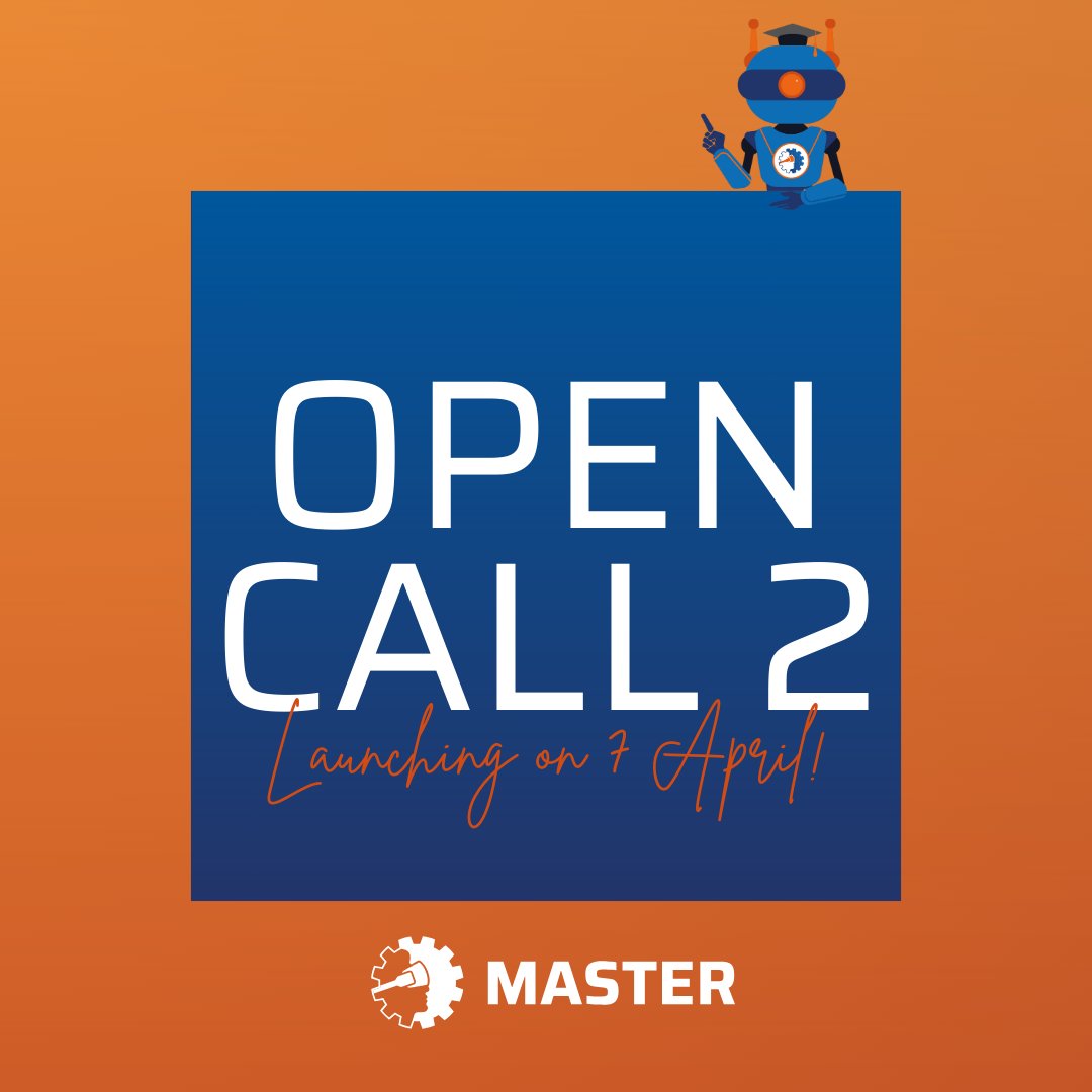 MASTER’s 2nd Open Call launches Monday!

We’re looking for experts to create educational materials validating XR tech in learning. Want to shape the future of immersive education? Stay tuned!

🔜 More info soon!