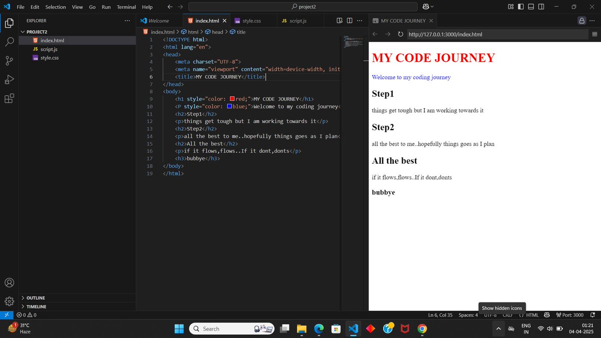 Princevamp14's tweet image. Coding my way to success- one &amp;lt;h1&amp;gt; at a time. If it flows, it flows...if it doesn&apos;t, I&apos;ll make it 💻✨.
Debugging life like I debugg my codes flawlessly (after 100 tries✨💅)
#CodingJourney #webdevelopment #CodeandConquer