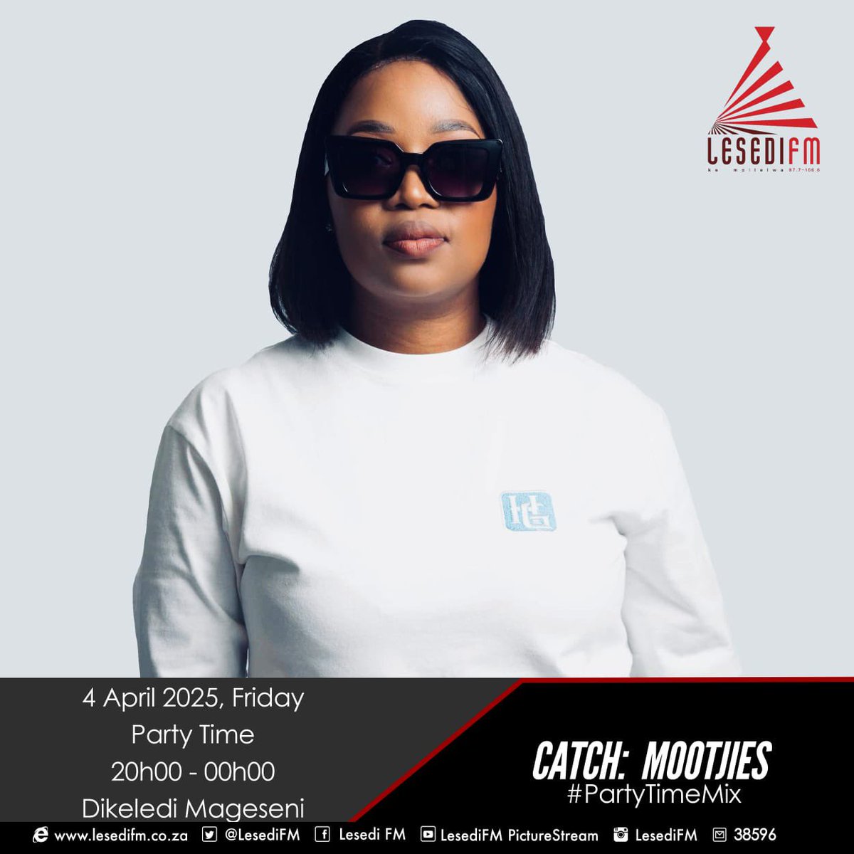 mootjies_'s tweet photo. Catch me tonight on #PartyTimeMix with @ledisosky on @LesediFM ππ½ππ₯
#WeLoveHouseMusic #ExpensiveMusic #Dj #Mootjies #RadioMix #explore #fyp https://t.co/20tNu5y17V