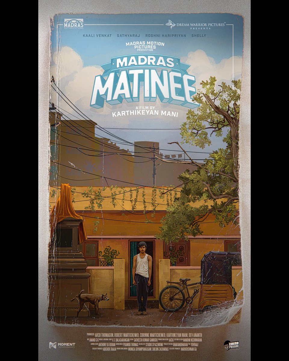 An auspicious beginning!!! 

 #MadrasMatinee

Produced by @madrasmotionpictures 
Presented to you by @DreamWarriorPictures
<a href="/keyanmk/">keyanmk</a>
<a href="/gk_anand/">Anand GK</a>
<a href="/KCBalasarangan/">K C Balasarangan</a>
<a href="/jacki_art/">Jackson</a>
<a href="/kaaliactor/">Kaali Venkat</a>
<a href="/Roshni_offl/">Roshni Haripriyan</a>
<a href="/Vishva_actor/">Vishva</a>
<a href="/nandini_maran/">Nandini Nedumaran</a>
<a href="/MomentEntertain/">Moment Entertainments</a>
<a href="/cinemapayyan/">Cinemapayyan</a>
<a href="/proyuvraaj/">Yuvraaj</a>