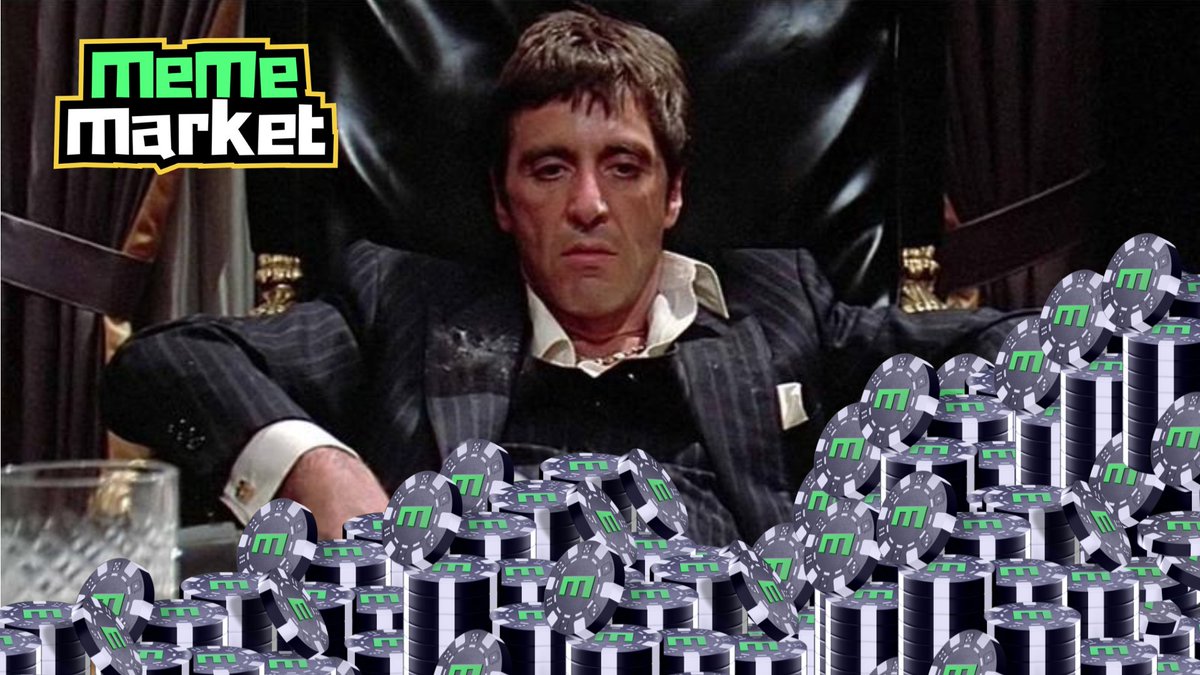 MemeMarket (@mememarketfun) on Twitter photo 💰 Say hello to my little friend... #PumpItPoints 💊
Massive congratulations to <a href="/JohnnyLittcutl/">Johnny Little</a> for this iconic meme of Tony Montana stacking #PumpItPoints! 🏆😂
You just secured $50 USDT! Check your DMs and keep stacking like a boss!
#PumpItPoints are the fuel of MemeMarket. 💰 Say hello to my little friend... #PumpItPoints 💊
Massive congratulations to <a href="/JohnnyLittcutl/">Johnny Little</a> for this iconic meme of Tony Montana stacking #PumpItPoints! 🏆😂
You just secured $50 USDT! Check your DMs and keep stacking like a boss!
#PumpItPoints are the fuel of MemeMarket.