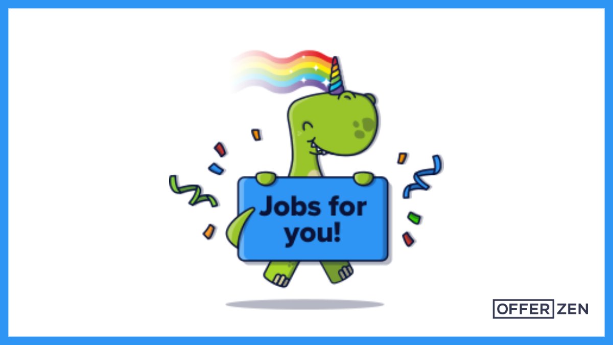 Work gets done from anywhere, Karen 🤚Check out the latest remote opportunities on OfferZen 👇

🧐 Senior Data Engineer at Titan Wealth 👉 bit.ly/4hVLMLI

☕ Senior Java Developer at Cyberpro Consulting 👉 bit.ly/3QWSWEj

🧪 Software Tester at Konsise 👉