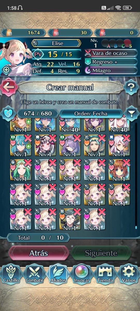 Zamtranger1's tweet image. Lista la Elise para hacerse +10 😭💢😭💢
#FEHeroes #fireem
