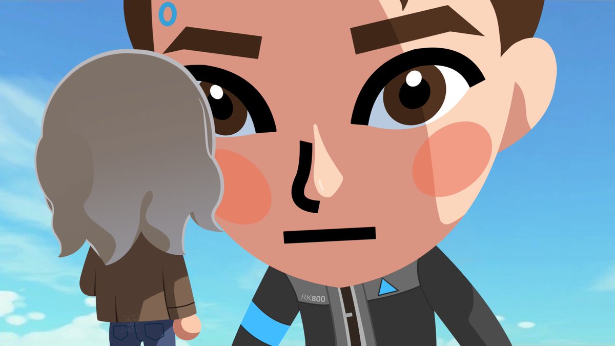 LIEUTENANT ANDERSON, MY NAME IS CONNOR. I'M THE MII SENT BY CYBERLIFE #DetroitBecomeHuman
