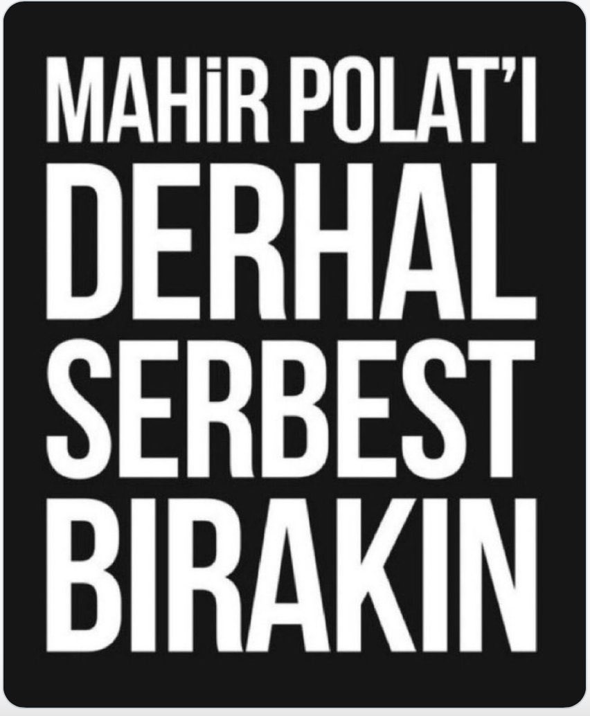 KeremFirtina's tweet photo. Tüm hasta tutsaklar ve #MahirPolatSerbestBırakılsın https://t.co/zRaqqfe2xo