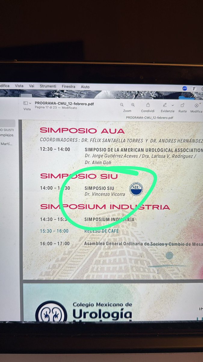 vincenzo ficarra (@ficarravincenzo) on Twitter photo 49 congreso international del Colegio Mexicano de Urologia Nacional #Merida <a href="/SIU_urology/">SIU-Urology</a> lectur on robotic radical prostatectomy. During the long trip, I changed my name.😂😂😂😂 49 congreso international del Colegio Mexicano de Urologia Nacional #Merida <a href="/SIU_urology/">SIU-Urology</a> lectur on robotic radical prostatectomy. During the long trip, I changed my name.😂😂😂😂