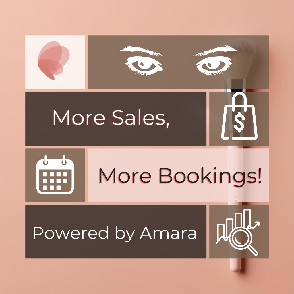 amara_scale's tweet photo. Want to boost product sales & fill appointments fast?
With Amaraโs AI-powered platform:
๐๏ธ Sell more via social commerce
๐
Smart scheduling = more bookings
๐ Data insights to grow revenue
Level up your salon or spa today!
#AmaraCare #SalonTech #SocialCommerce #AIForSalons https://t.co/UubY8nOLcb