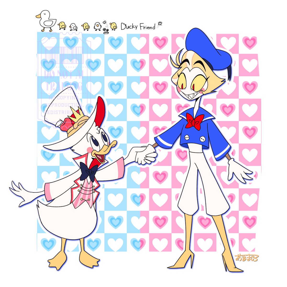 💙🩷 Pretty Ducks 🪿🐥