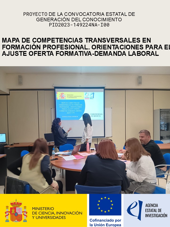 En la reunión de nuestro proyecto PID2023-149224NA-I00 sobre #FP, abordando en profundidad un listado amplio de competencias transversales a desarrollar en la Formación Profesional