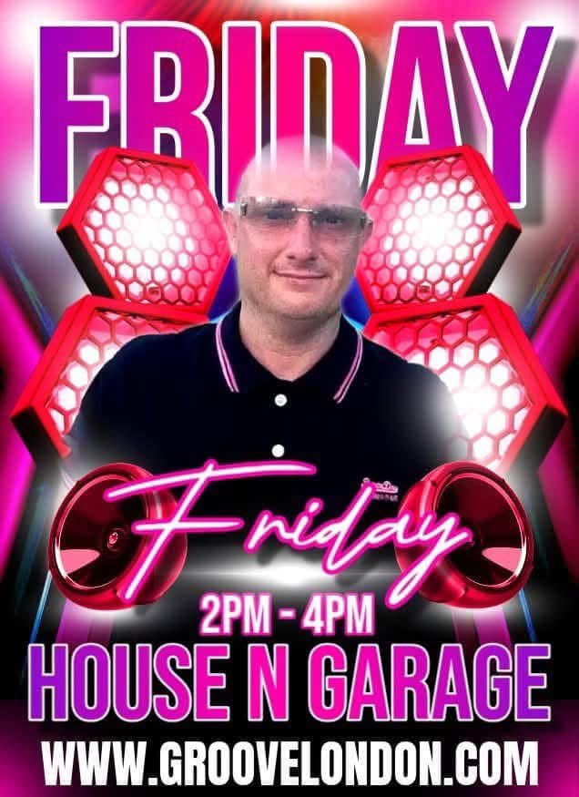 ** EARLIER TIME **

DJ MV 
2pm - 4pm 
groovelondon.com

Alexa: "Enable Groove London Skill"

In future just say: alexa play Groovelondon 

DOWNLOAD GROOVELONDON APP

ANDROID
play.google.com/store/apps/det…

APPLE
apps.apple.com/gb/app/groovel…