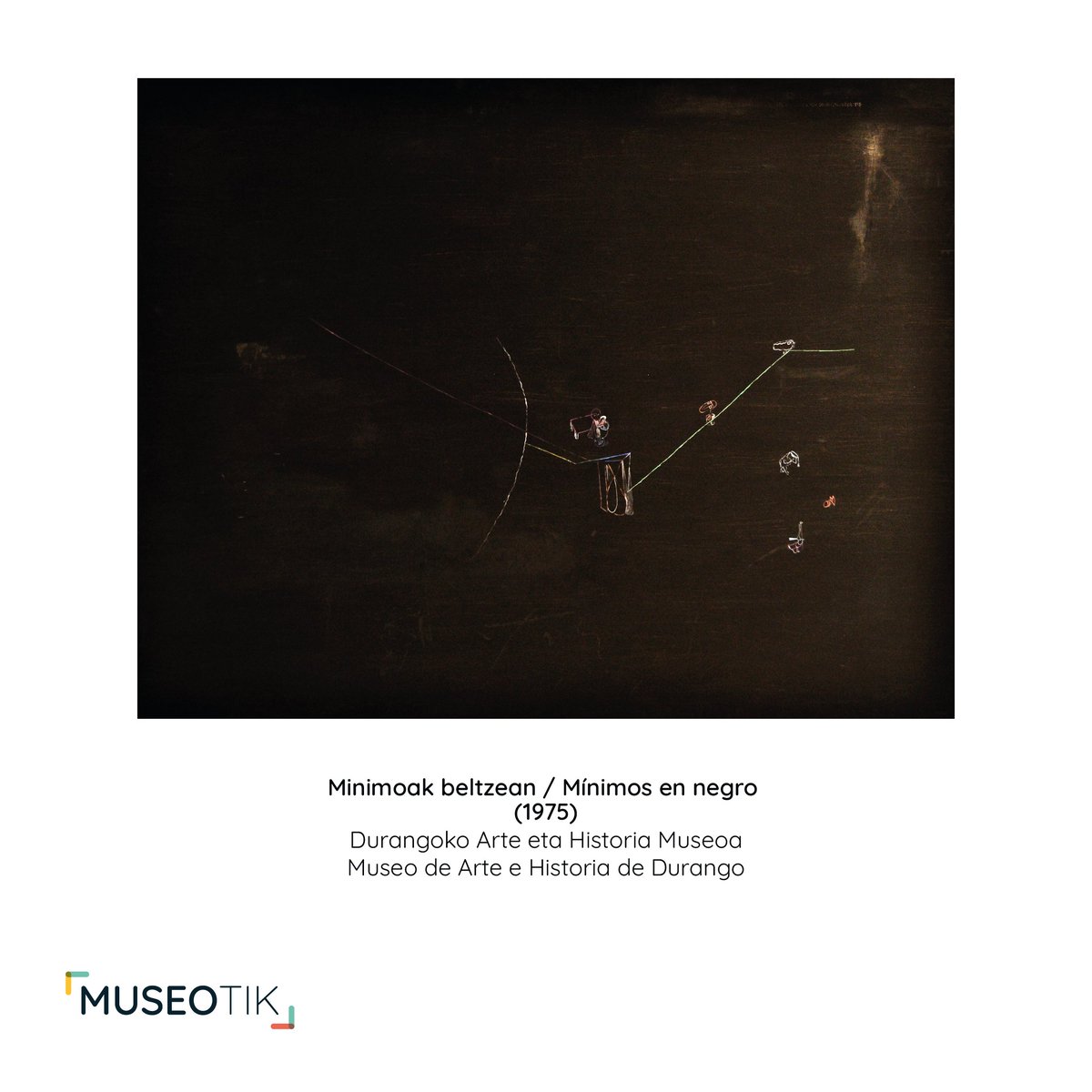 Kolore beltzak 🖤 protagonismo handia izan du artean historian zehar, misterioa, dotorezia eta sakontasuna sinbolizatzeko erabili izan baita. 

El color negro 🖤 ha sido protagonista en el arte a lo largo de la historia, simbolizando misterio, elegancia y profundidad.