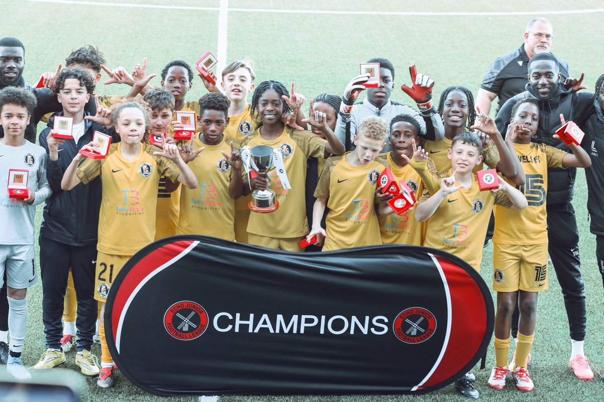 Congratulations to our U13s who were crowned Echo League Cup Champions!! 

Its the Levels Way! 

#LEVELS
