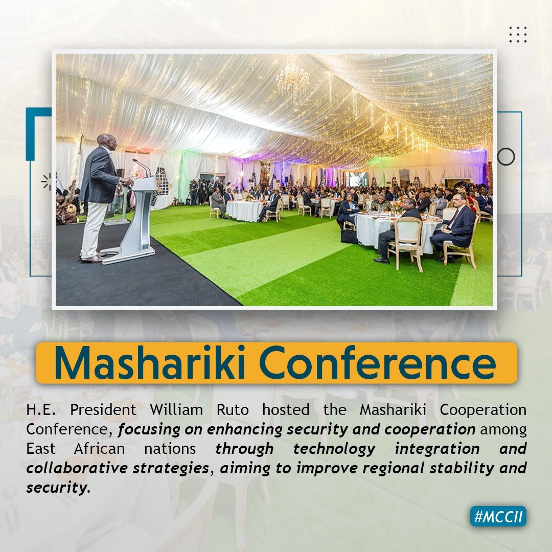 KenyaWeWant_'s tweet photo. Mashariki Conference in Naivasha is focusing on enhancing security and cooperation among East African nations #MCCII
Methu Attorney General Kimani Ichung Moi Mafia Media #VodkaNaHeadlines https://t.co/QCAHV01tN3