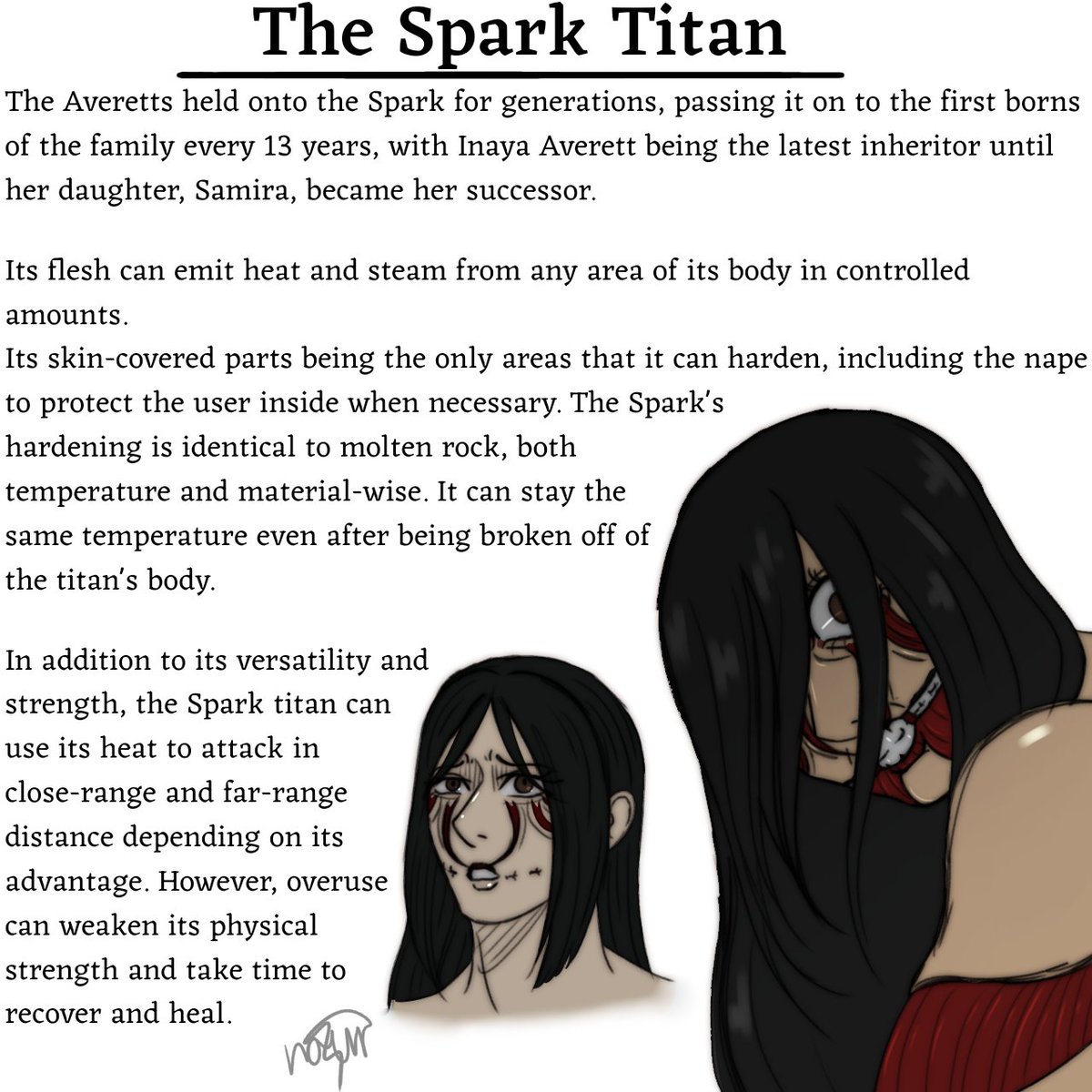 pepperaddct's tweet photo. Titan designing at its finest
#art #artist #foryoupage #attackontitanocs #attackontitanoc #aot #snk #aotoc #snkoc #aothun #shingekinokyojin #AttackOnTitan #mappa #oc #ocs #originalcharacter #進撃の巨人 #ArtistOnTwitter https://t.co/p61METAuD0