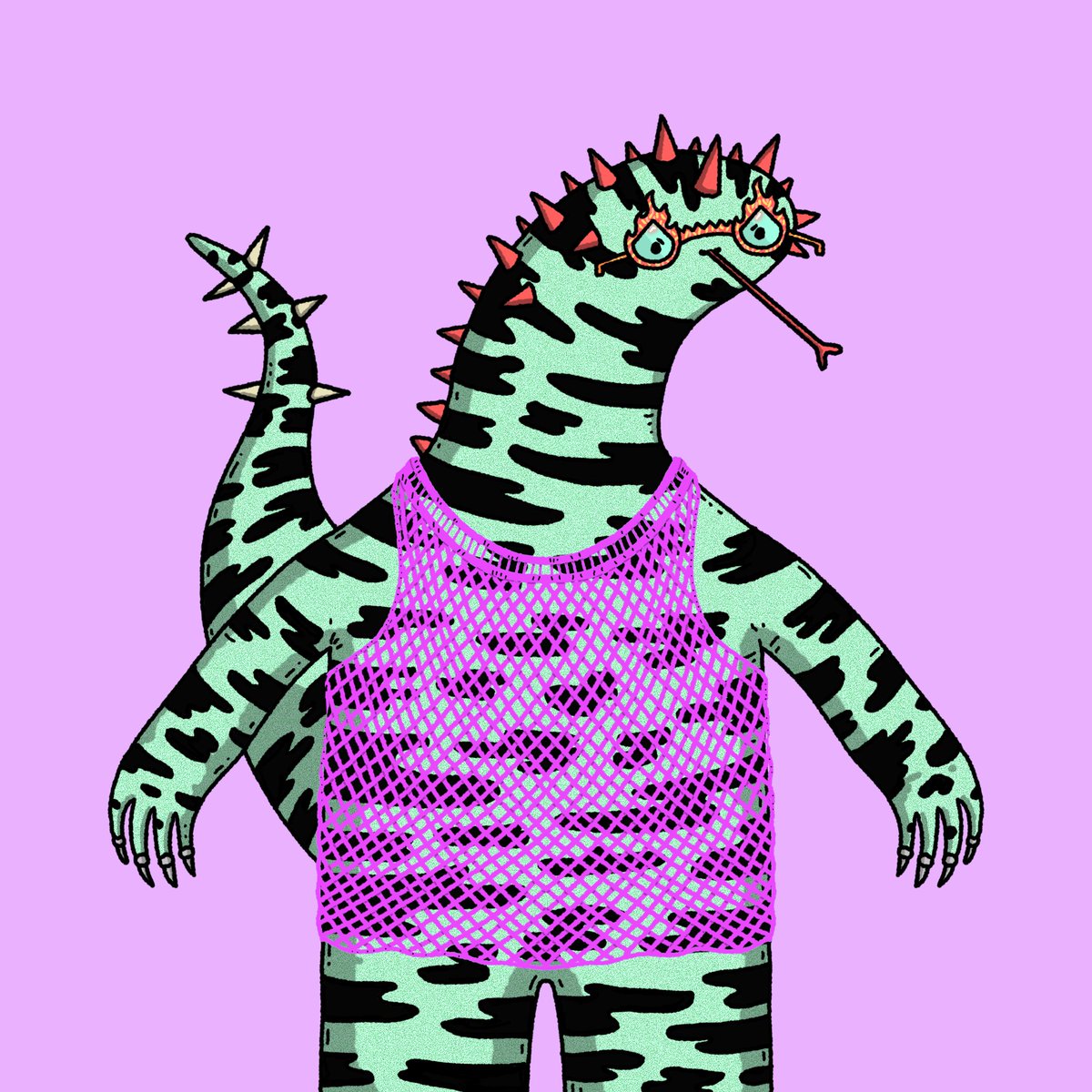 Tezos golden age pfp collection thread. Starting off with the legendary <a href="/tezzardz/">Tezzardz</a>.

In this super thread, I'll be posting pieces I own, but feel free to post yours too! 

Pfp collection title: <a href="/tezzardz/">Tezzardz</a> 
Artist: <a href="/omgidrawedit/">OMGiDRAWEDit</a> 
Artwork link: objkt.com/tokens/tezzard…