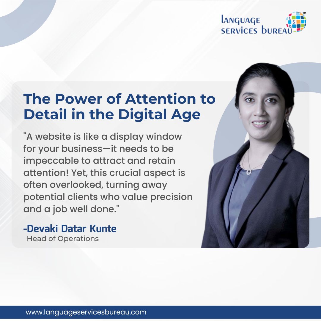 language_bureau's tweet image. First impressions matter! Ensure your website speaks with clarity &amp;amp; precision. ✅ Get expert localization &amp;amp; translation from Language Services Bureau—error-free &amp;amp; impact-driven! 📩
languageservicesbureau.com/contact-us.php

#Localization #TranslationServices #FlawlessContent