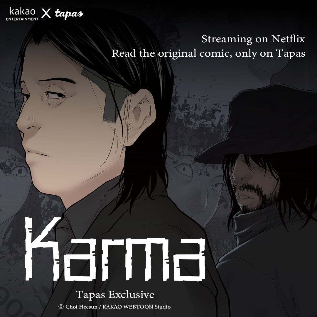 kakaoent_pcok's tweet photo. Read it on Tapas, watch it on Netflix!
Your favorite stories—free and official on Tapas.
Support the creators with every read.

#Tapas #PCOK #TapasExclusive #Karma https://t.co/F2lholhXJn