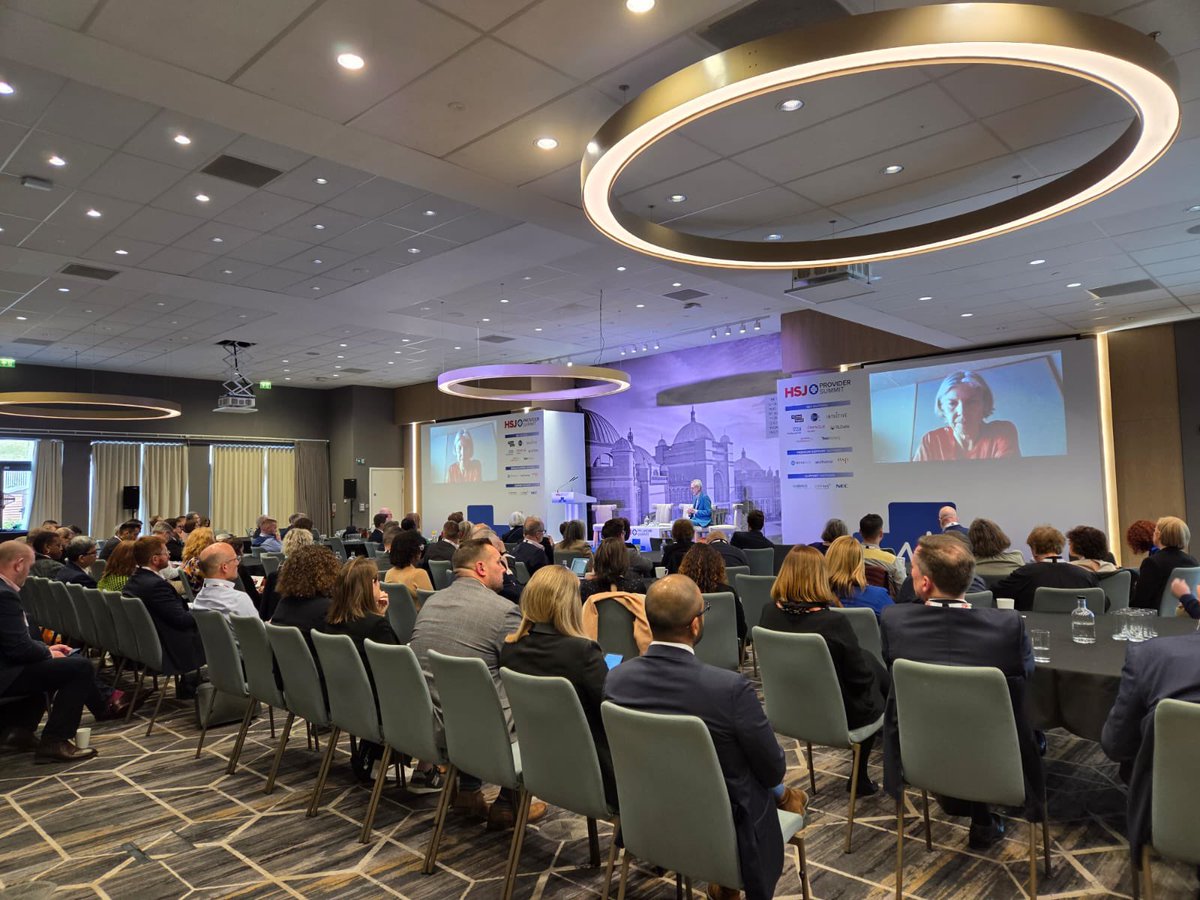 Day 2 #HSJprovider Summit opens with a keynote from NHS Chair Dr Penny Dash