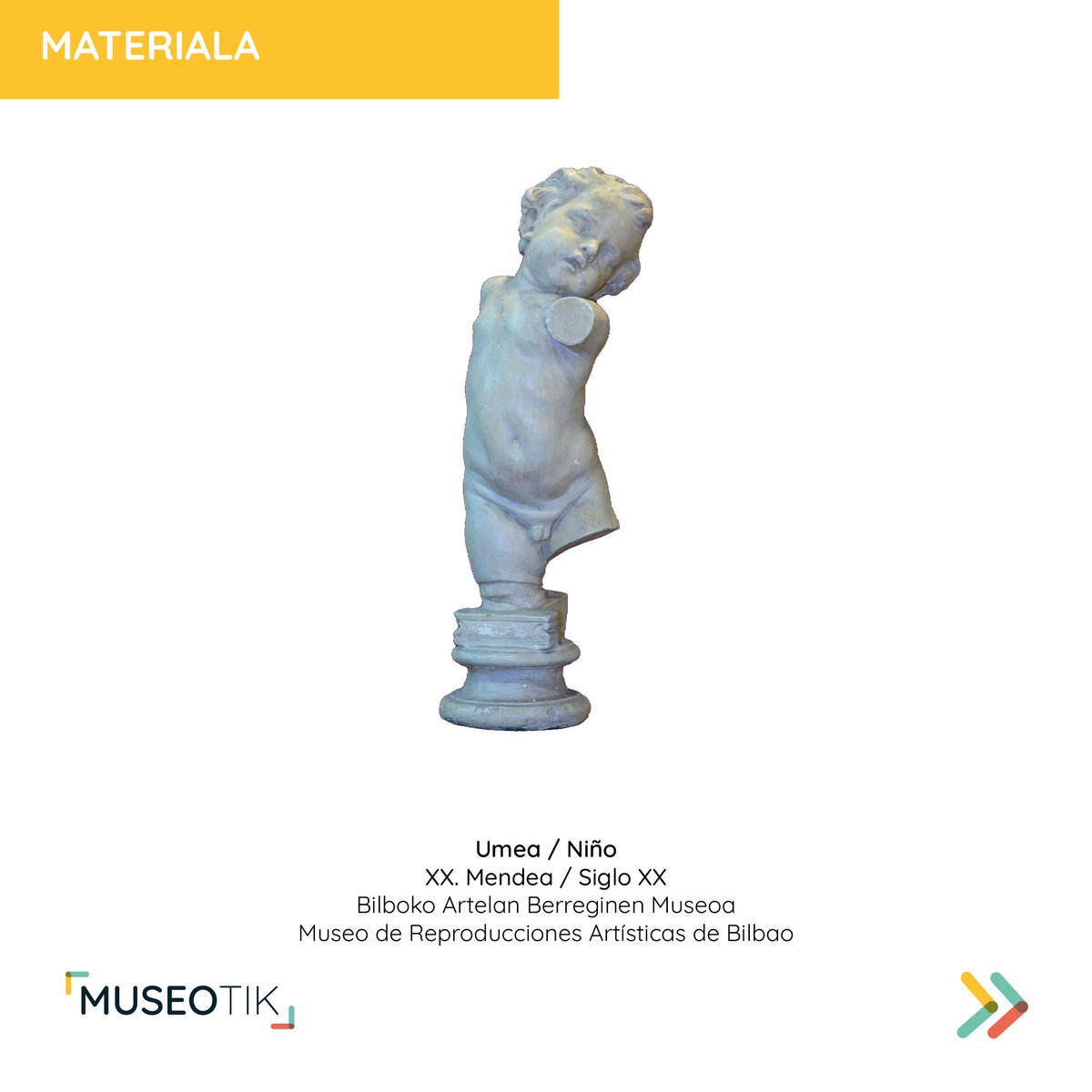 Museotikejgv's tweet photo. Igeltsua funtsezko materiala izan da artearen historian eta maisulan handiak moldatzeko, zizelkatzeko eta erreproduzitzeko erabili izan da. 

El yeso ha sido un material esencial en la historia del arte, utilizado para moldear, esculpir y reproducir grandes obras maestras. https://t.co/5hOV2aos0y