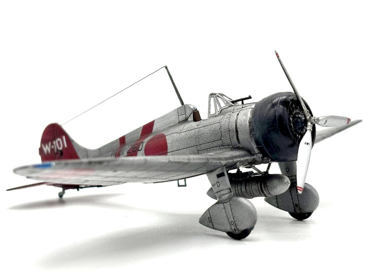Feast your eyes on this incredible build of our 1/72 Clear Prop Models IJN Type 96 Carrier Fighter A5M4 "Claude" by Akiyoshi Tsuda!