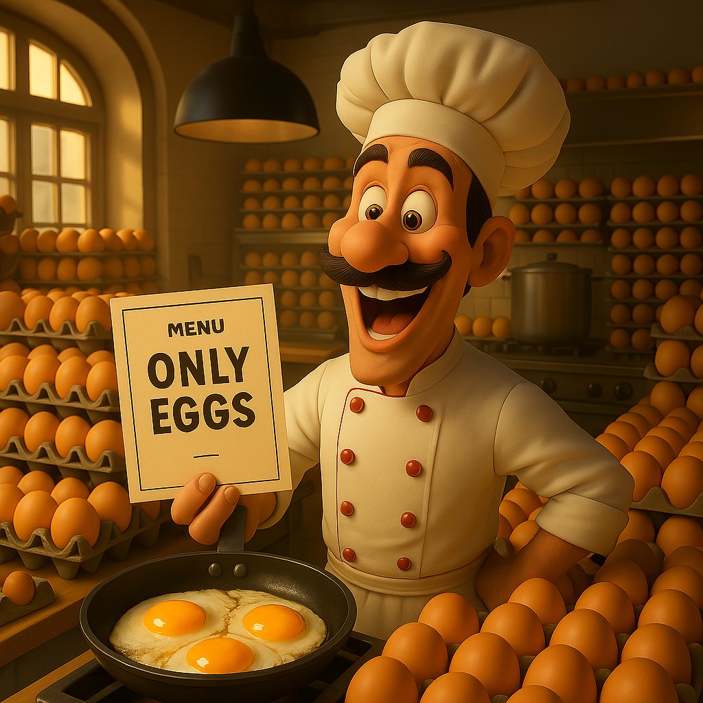 🍳 The kitchen is ready

$EGGS are on the menu

Time to eat