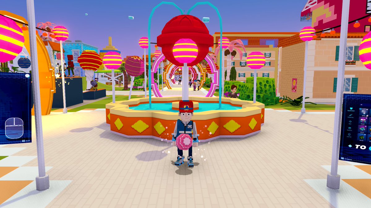 Montecrito_One's tweet photo. Rendez-vous at the fountain in @TheSandboxGame, will meet you there! #AlphaSeason5 https://t.co/JMVMLldE10