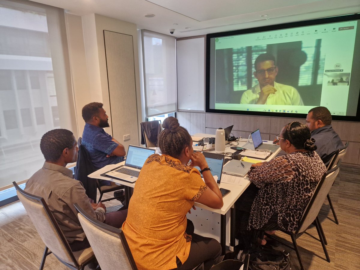 Last week, we hosted a workshop in Singapore for government officials from #PapuaNewGuinea. 🌏

The event aimed to support the country’s potential ratification, implementation, and participation in negotiations of additional rules for the <a href="/wto/">WTO</a> fisheries agreement. 🐟 [1/3]