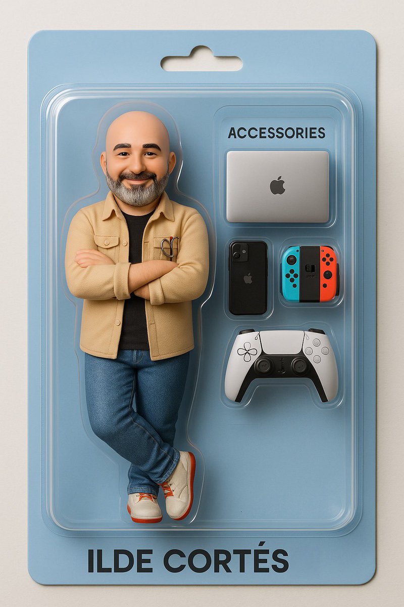 Ay! 💙 El mago de <a href="/FrikisPadres/">Los Frikis Son Los Padres - El Podcast</a>, el inigualable <a href="/chenchorubio/">Chencho Rubio</a>, me ha hecho un queco. 

Bueno, él y la IA, concretamente.