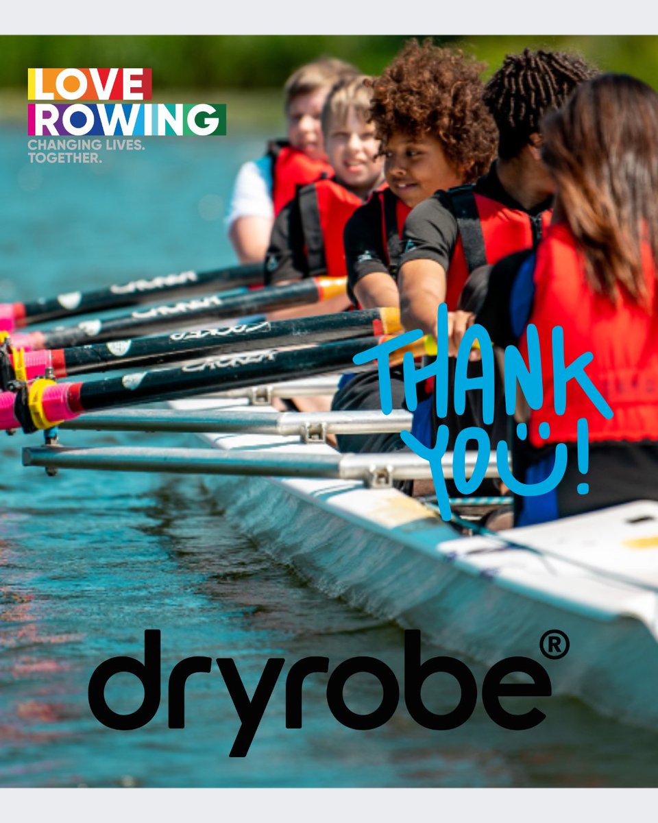 🙏We are beyond grateful to Dryrobe® for their incredible support for Love Rowing. Their
commitment to making a difference is truly inspiring, and with their help, we’re one stroke
closer to achieving inclusion in rowing. Thank you Dryrobe® for believing in our mission.
#thankyou