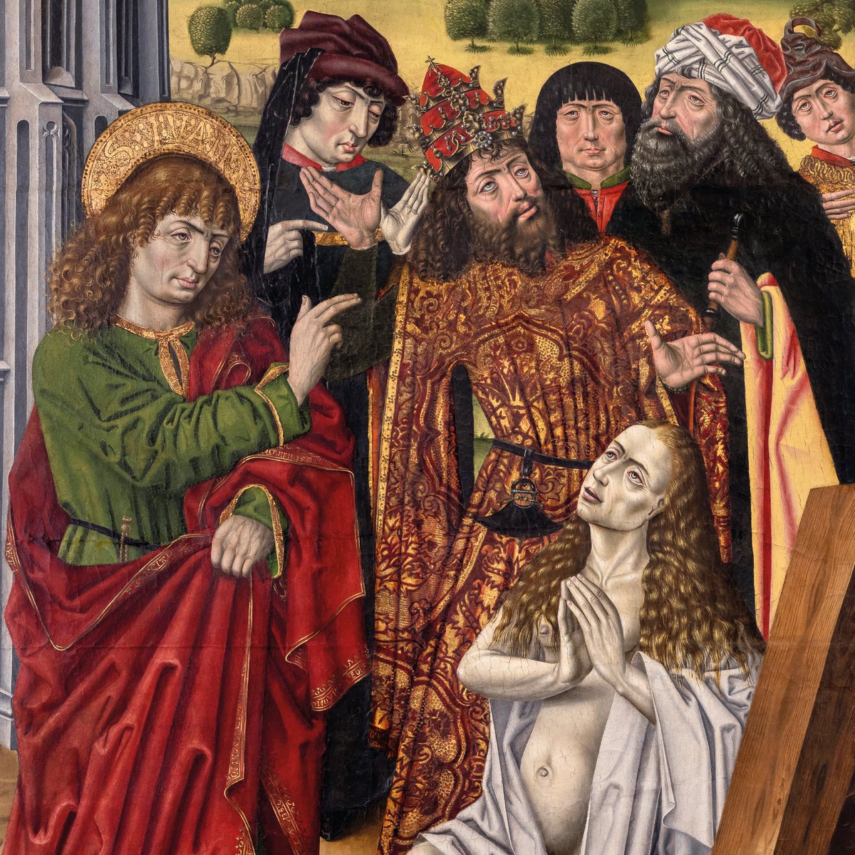 Museotikejgv's tweet photo. Aste honetan Museotik webgunean nabarmendutako objektua hauxe da: Drusianaren berpizkundea San Nicolaseko Maisuarena da eta Arte Ederren Bilboko Museoan dago ikusgai. 

El objeto destacado de la semana en Museotik es La resurrección de Drusiana del Maestro de San Nicolás, https://t.co/9HJ8jw8Fz2