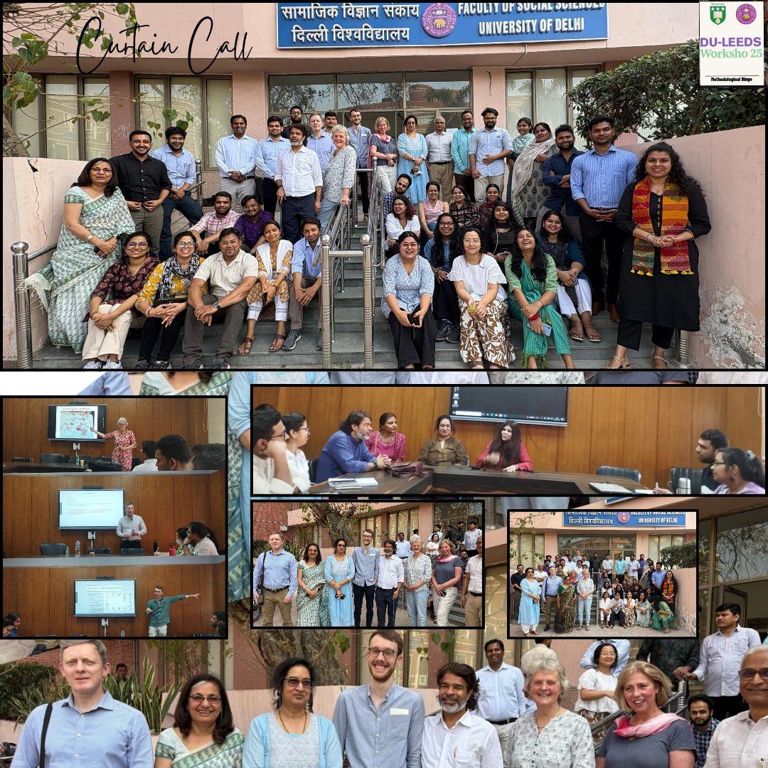 Ankus1h's tweet image. @University leads -@UnivofDelhi  Research Methodology Workshop @ProfTedNewman @ProfRekhaSaxena