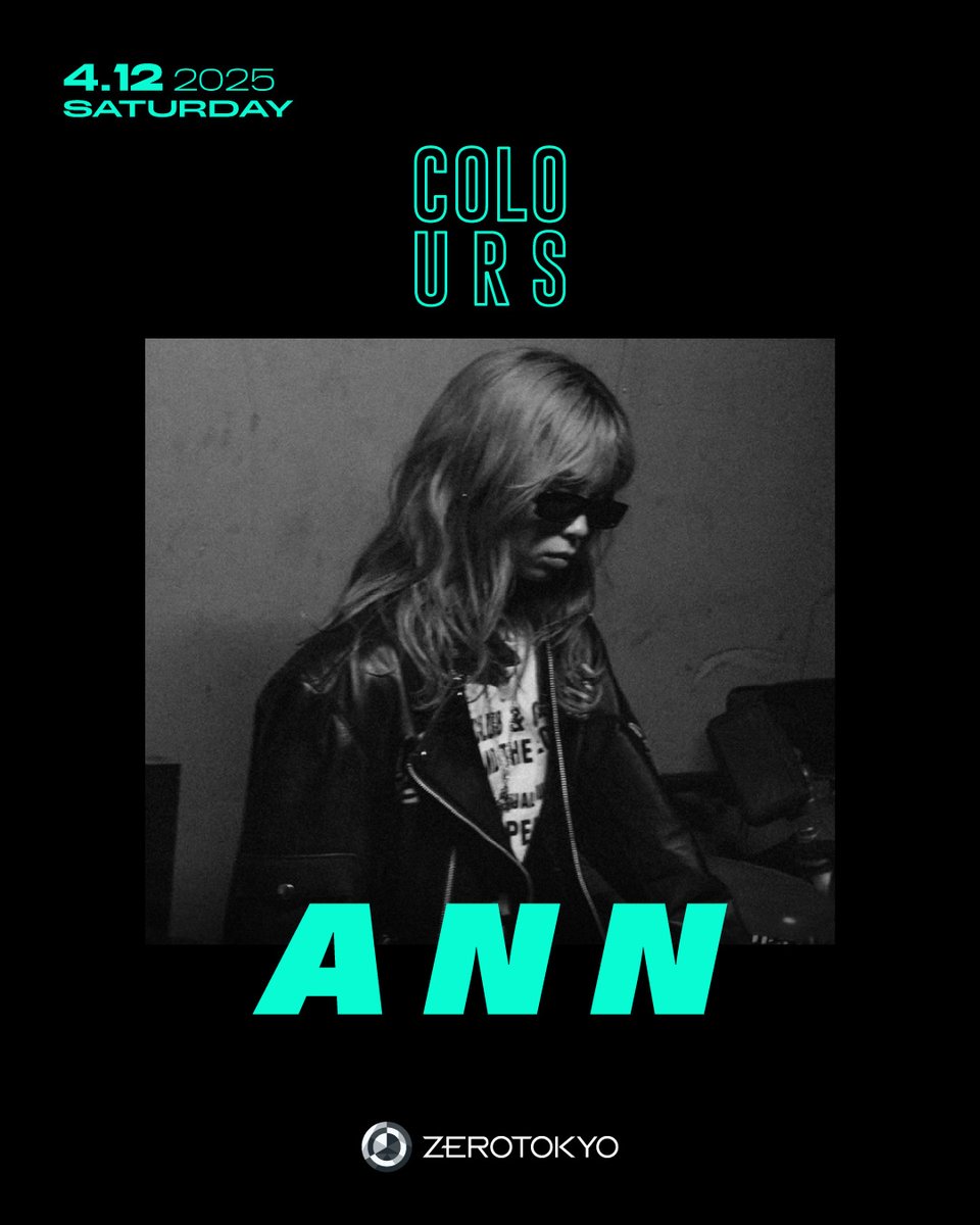 【4/12(土) COLOURS presents HANNAH LAING】
ハードハウスとトランスの刺激的な要素を盛り込み、その圧倒的なエネルギーと爆発力で現在ヨーロッパを席巻中のサウンド”High Energy Bouncy Techno”の女王 Hannah Laing ついに日本デビュー！

- A N N (Hype Sync Records) Profile -
A N N
