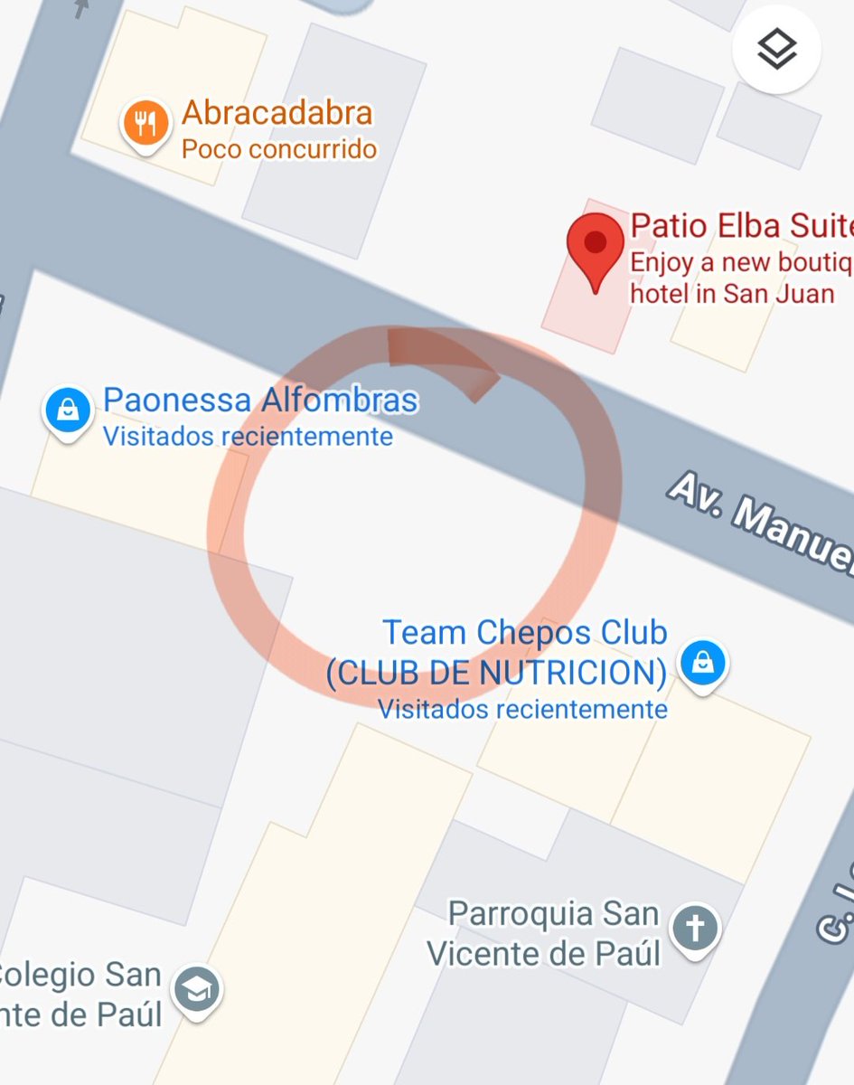 Esto es en la Ave. Manuel Fernández Juncos en la acera hacia la derecha del negocio Paonessa.

<a href="/Miguel_Romero_/">Miguel Romero</a> <a href="/EddieCharbonier/">Eddie Charbonier</a> <a href="/JohannaGiustiSJ/">Johanna Giusti</a> <a href="/AGimenezCruz/">Alberto J. Gimenez</a> <a href="/daisysanchezpr/">Daisy Sánchez Collazo</a> <a href="/SJCiudadCapital/">San Juan, Ciudad Capital</a> <a href="/SJReporta/">San Juan Reporta</a> <a href="/garciavillafane/">Camille García</a> <a href="/VictorBerrios24/">Víctor Berrios</a> <a href="/milton_maury/">Milton Maury</a> <a href="/ElUrbanistaPR/">El Urbanista</a> <a href="/GinnyPinero/">Lcda. Ginny Piñero-Parés</a>