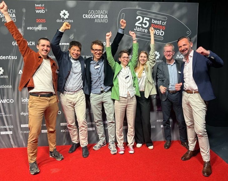 Wir freuen uns sehr, dass das Klima- und Energiedashboard beim 𝗕𝗲𝘀𝘁 𝗼𝗳 𝗦𝘄𝗶𝘀𝘀 𝗪𝗲𝗯 𝗔𝘄𝗮𝗿𝗱 𝟮𝟬𝟮𝟰 die 𝗦𝗶𝗹𝗯𝗲𝗿-𝗔𝘂𝘀𝘇𝗲𝗶𝗰𝗵𝗻𝘂𝗻𝗴 𝗶𝗻 𝗱𝗲𝗿 𝗞𝗮𝘁𝗲𝗴𝗼𝗿𝗶𝗲 „𝗣𝘂𝗯𝗹𝗶𝗰 𝗩𝗮𝗹𝘂𝗲“ erhalten hat! 🎉🥈 
Zum Projekt: noser.com/news/erfolgrei…