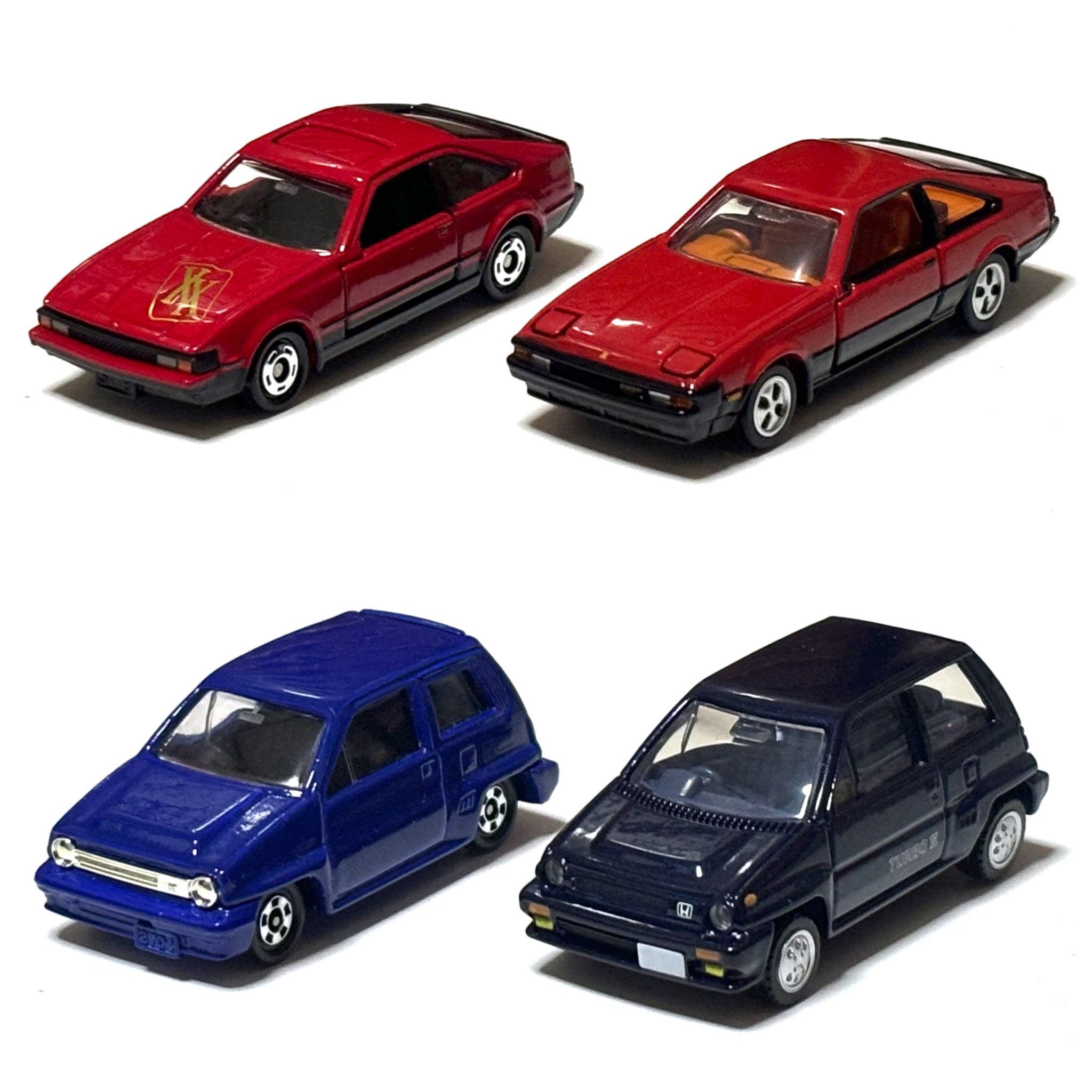 トミカくじ トミカ コレクションN賞 ホンダ シティターボ トヨタ セリカxx トミカ セリカXX & ホンダ シティ ターボII セッシルビアS15 1番