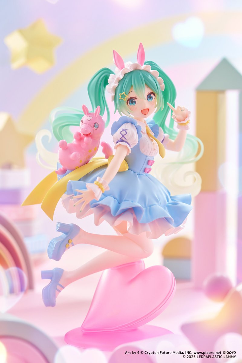 初音ミク Fashion フィギュア Preppy　Rody AMP+ メルヘン 速報‼】タイトー最上級フィギュアブランド「AMP＋」より 「#初音ミク