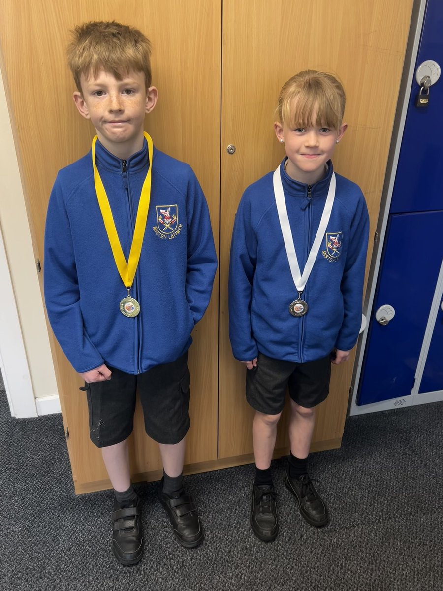 latimerprimary's tweet image. A huge well done to the incredible Jake and Lyla in #ClassSP who ran in the championship county race. Jake came 1st in his race and Lyla came 2nd in hers. What an incredible achievement! We are so proud of you!