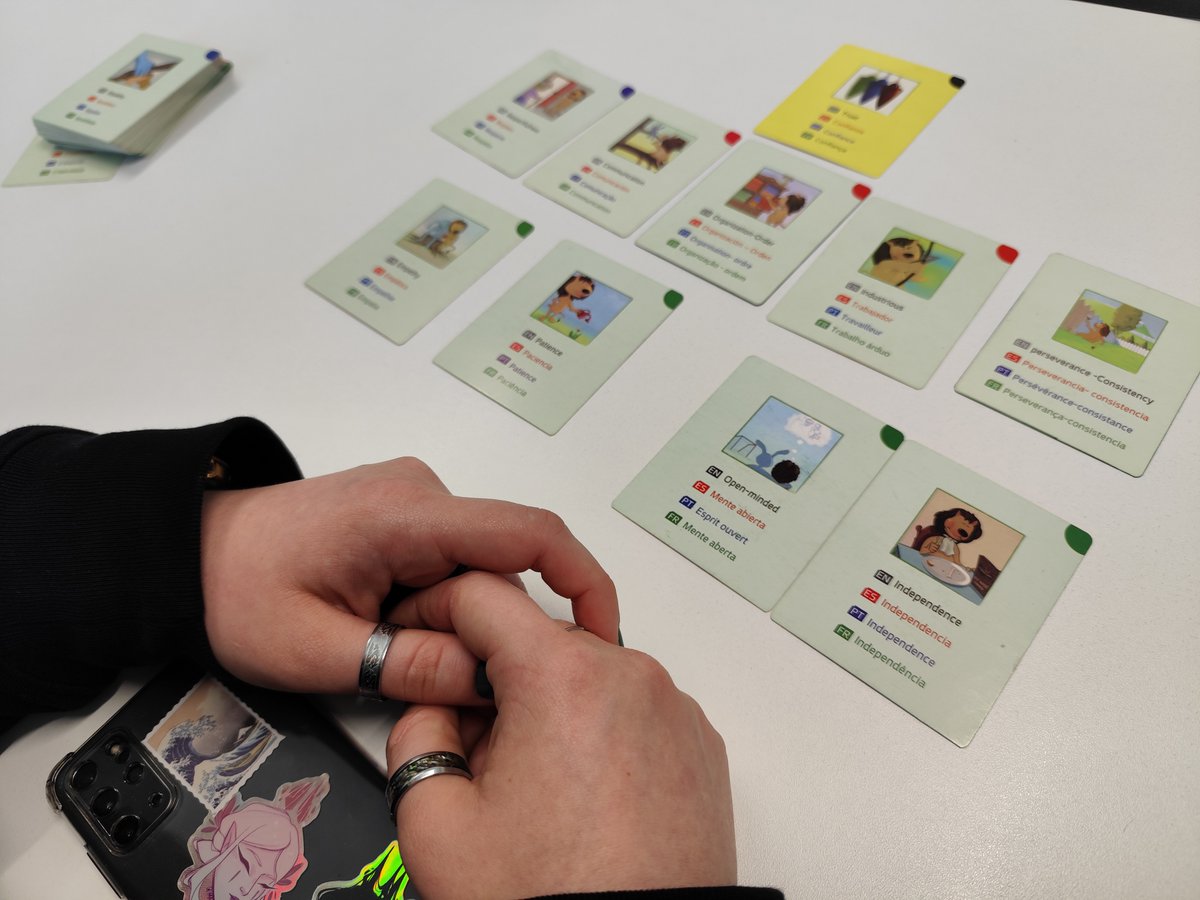 Sesión individual interesante para ayudar a una estudiante de <a href="/_usj_/">Universidad San Jorge</a>  con talento para ejercer el rol de coordinadora, identificar los valores importantes en el #trabajoenequipo #coachingporvalores #orientaciónprofesional