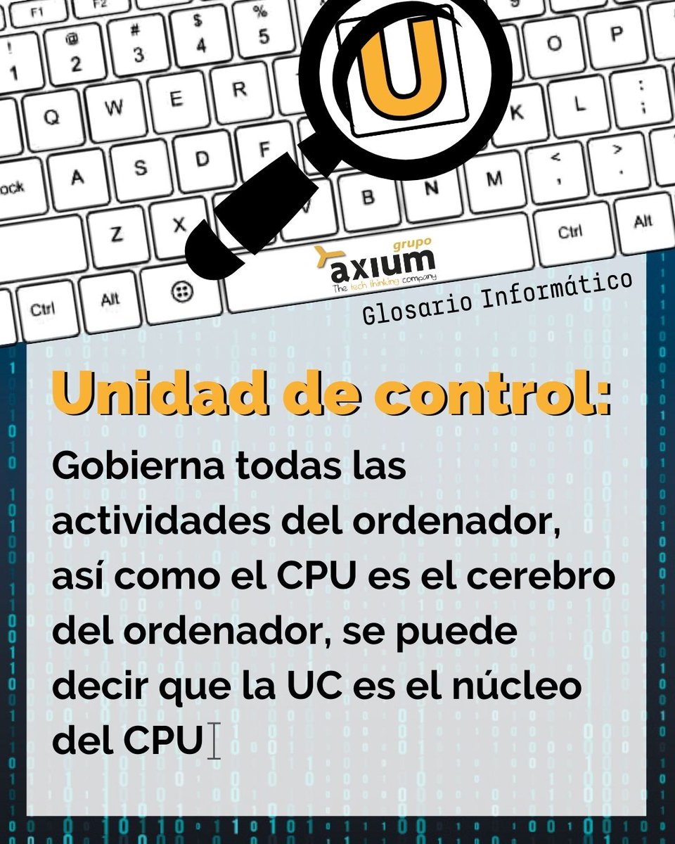 Con la U – Unidad de control

Además de diseñar e implantar sistemas informáticos, ofrecemos el servicio de mantenimiento revisando que todo funciona como debe ser y con ello conseguimos anticipar posibles incidencias.

Gestión y mantenimiento de sistemas grupoaxium.com/gestion-y-mant…