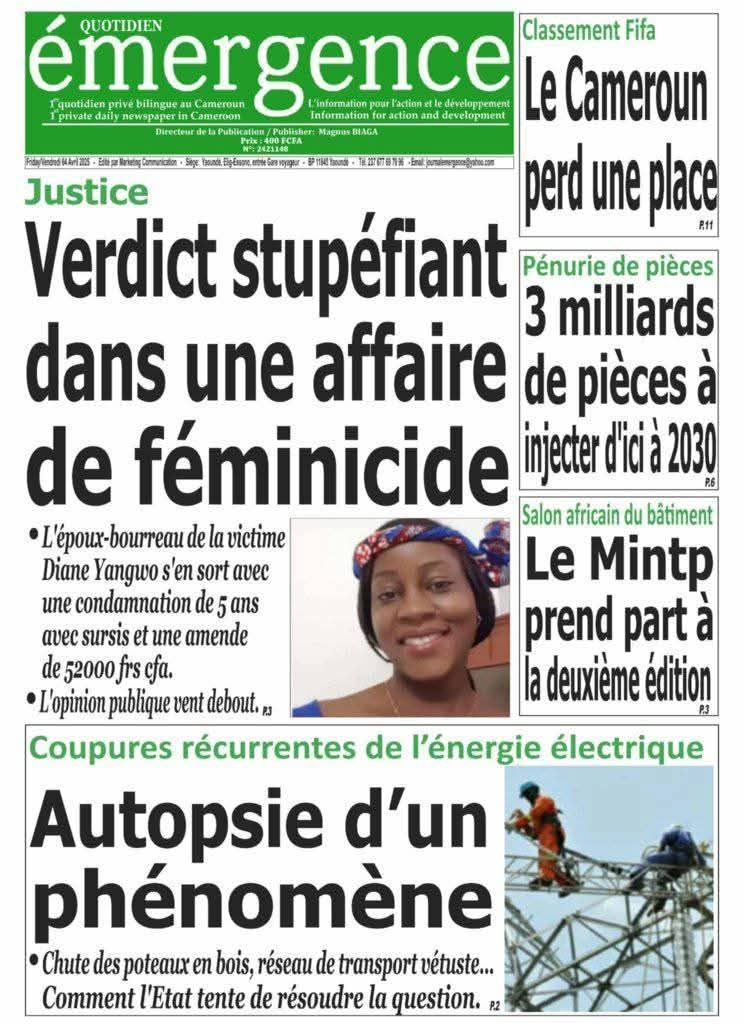Le Cameroun fait peur sans blagues. C'est même d'abord quel genre de verdict ça ? Jusqu'à mettre une amende de 52000f yesoo Cameroun 🙌
Justice pour Diane Yangwo
