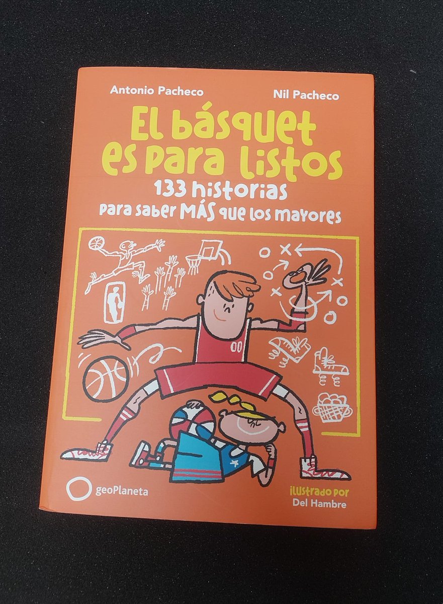 Es solamente primeros de abril pero ya tengo en mis manos el libro MÁS BONITO de baloncesto que se va a publicar en castellano en 2025. 

"El básquet es para listos" 133 historias para saber MÁS que los mayores.

La idea es chula, la pareja que lo firma es perfecta y el resultado