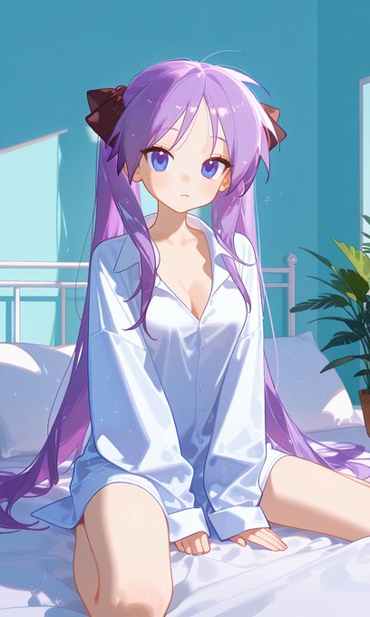 柊かがみの彼シャツ 