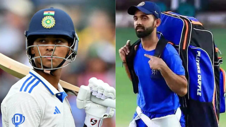 यशस्वी जायसवाल ने कथित तौर पर अजिंक्य रहाणे के किटबैग को लात मारी: गोवा ट्रांसफर के पीछे ड्रेसिंग रूम विवाद का खुलासा🏏

#YashasviJaiswal #AjinkyaRahane