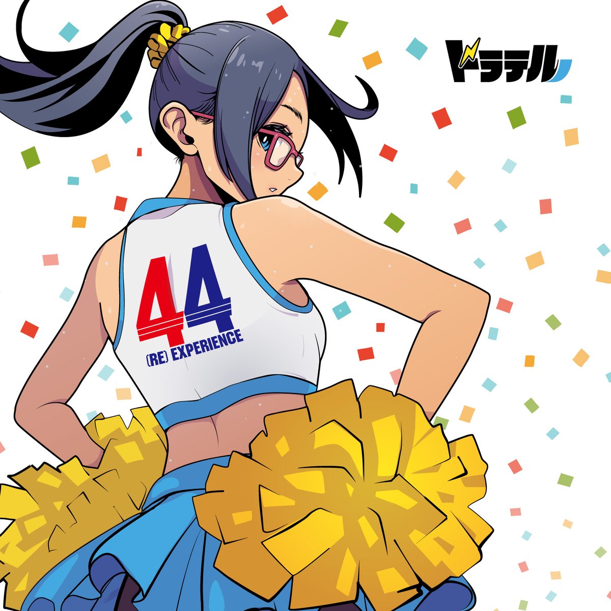 「【44の日】なので以前描いた44バージョンの #ドラテル を#ミニ四駆ショップ4」|ハラダユーイチのイラスト